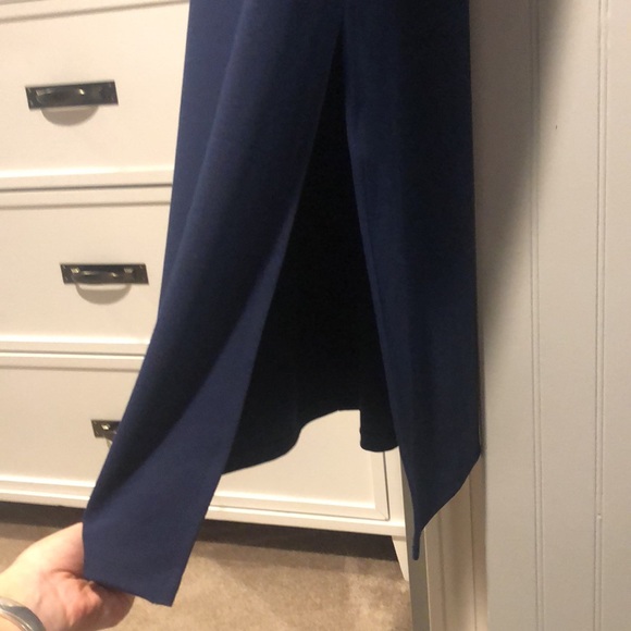 Navy floor length dress NWT - Picture 4 of 6